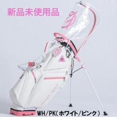 【新品未使用】OMNIX GOLFキャディバッグ OMNIX GOLF JAPAN ゴルフ カートキャディバッグ Transparent