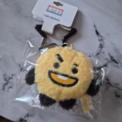 BT21 Shooky 5주년 기념 레인보우 컬러 마스코트 옐로우