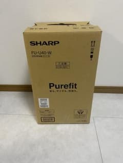 未使用 SHARP 空気清浄機 Purefit FU-U40 2026年製 - メルカリ