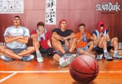 新品　スラムダンク SLAM DUNK 新装再編版 全巻購入特典特大ポスターのサムネイル