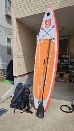 SEAPLUS スタンドアップパドルボード オレンジ SUP サップ - メルカリ
