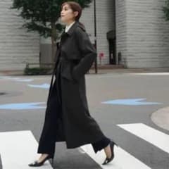 l'or 3way trench coat ブラック　laubeblancのサムネイル