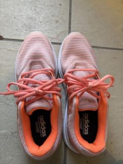 adidas ランニングシューズ ピンク/オレンジのサムネイル