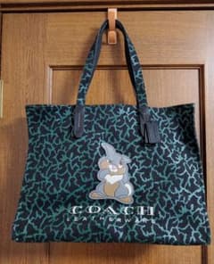 コーチ ディズニー トートバッグ とんすけ COACH Disney バンビのサムネイル