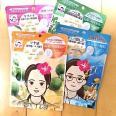 沖縄県限定フェイスパック5枚入4袋セットのサムネイル