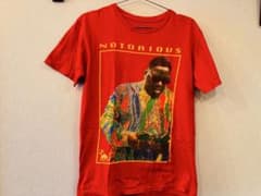 【レア】NOTORIOUS B.I.G. Tシャツ レッド
