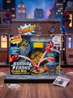 [해외 발매] Bonkazonks Marvel 스파이더맨 스턴트 세트