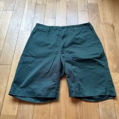 ○★新品未使用　nanamica　ダブルプリーツチノショーツ　0　グリーン nanamica / Double Pleat Chino Shorts