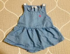 polo baby デニム色ワンピースのサムネイル