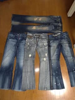vanquish valosh等　カッコいいデニム4本！のサムネイル