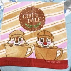 미사용 칩과 데일 디즈니 디즈니 수건 핸드 타월
