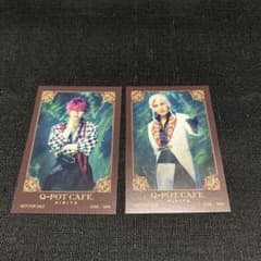 Q-POT CAFE. HIBIYA ノベルティ ステッカー2枚のサムネイル