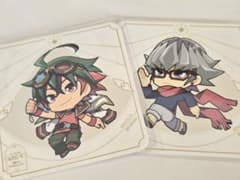 遊戯王ARC-V 榊遊矢 赤馬零児 コラボカフェ コースターのサムネイル