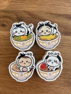 ちいかわ すき家コラボマグネット 4種セットのサムネイル