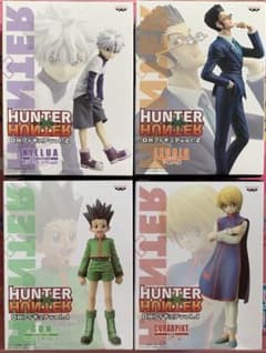 HUNTER×HUNTER ゴン キルア クラピカ レオリオ フィギュア 未開封