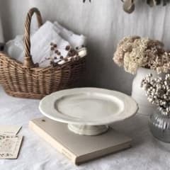 素晴らしいコンポティエ　クレイユモントロー　フランスアンティーク 美しくも可愛いコンポティエ クレイユモントロー フランス