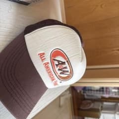 A&W All American Food メッシュキャップ ブラウンのサムネイル