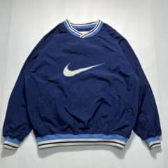 90s NIKE 白タグ ナイロンプルオーバー ピステ XL 紺 7045 90s NIKE 白タグ ナイロンプルオーバー ピステ XL 紺 7045 - メルカリ