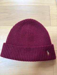 POLO RALPH LAUREN ニット帽 ボルドーのサムネイル