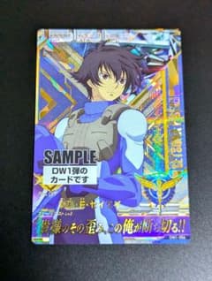 刹那・F・セイエイ サンプル』ガンダムトライエイジ DW1弾