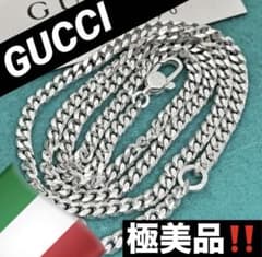 美品　GUCCI 3.7ミリ　喜平チェーンネックレス 極美品‼️GUCCI 3ミリ 中太喜平チェーンネックレス - メルカリ