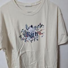 KITH 花柄 刺繍ロゴ Tシャツ Mサイズのサムネイル