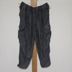 ダークグレー カーゴパンツ 3Lのサムネイル