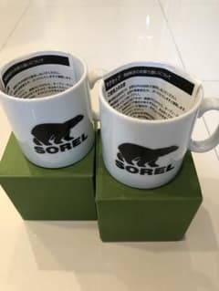 SOREL マグカップ ホワイト　ノベルティ　非売品のサムネイル