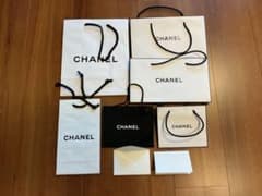 CHANEL ショップ袋 6枚セット 封筒・カード付き - メルカリ