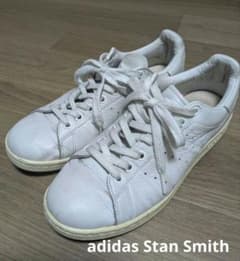 adidas Stan Smith スニーカー レザー 白✕白 25センチ - メルカリ