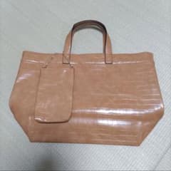 UNBILLION キャメル トートバッグのサムネイル