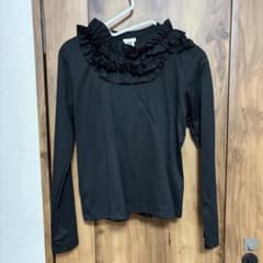 【新品未使用】noir kei ninomiya 綿ポンチフリル パーカー noir kei ninomiya綿ポンチ フリルパーカー - メルカリ