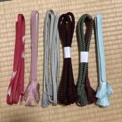 帯締めセット②　６本セットのサムネイル