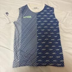 YONEX 半袖シャツ ブルー ホワイト スポーツウェアのサムネイル