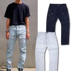 新品】Johnbull ブッシュパンツ 21243 ホワイトブルー - メルカリ
