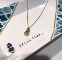 サージカルステンレス　ネックレス　パイナップルのサムネイル