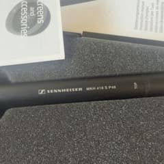 Sennheiser MKH 418 S P48 ショットガンマイク - メルカリ