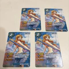 ミラクルバトルカードダス ONE PIECE ナミ 4枚セット - メルカリ