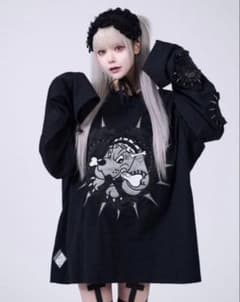 IMVAL×GALFY Doll Dog 大萌袖 L/S TEE［BLK］コラボ - メルカリ