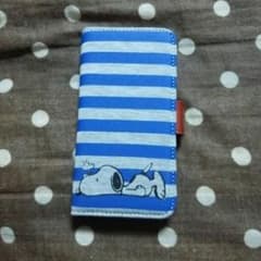 全機種対応♪手帳型スヌーピースマホケース＊