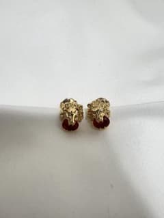 GUCCI グッチ　ピアス　K18YG ファイヤーオパール　ダイヤのサムネイル