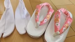 新品　未使用　草履　七五三　足袋　３歳　753のサムネイル