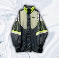 DIADORA 中綿ナイロンジャケット サイバー テック y2k 00s 90s - メルカリ