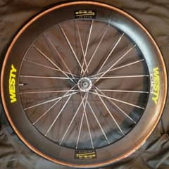 トレカ TORAYCA 前後 カーボンホイールセット 650C チューブラー