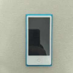 Apple iPod nano 第7世代 ブルー 本体 16GB - メルカリ