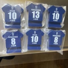 サッカー選手コースター6個のサムネイル
