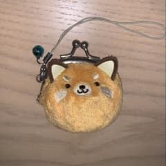 たぬきのがま口ストラップのサムネイル