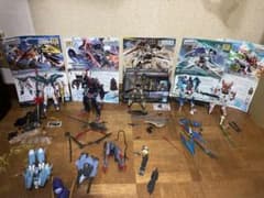 HG ビルド系5体&ジャンクパーツセット ガンプラ プラモデルまとめ売り