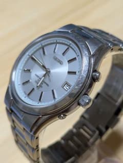 稼働〉SEIKO ソーラー電波腕時計 チタン 7B22-0AD0 (銀) 71 - メルカリ