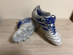 adidas サッカースパイク シルバー ブルーのサムネイル
